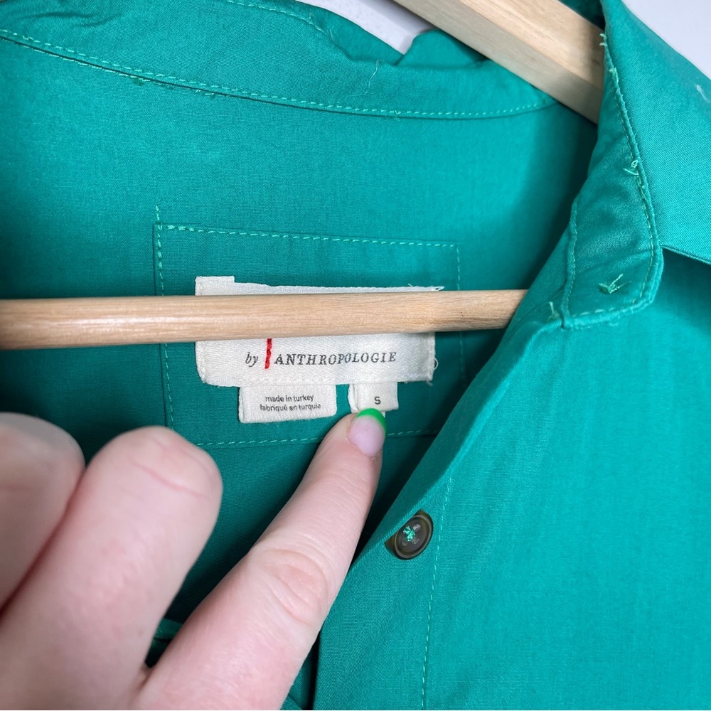 Ladies By Anthropologie size‎ small Green dress - Picture 4 of 5